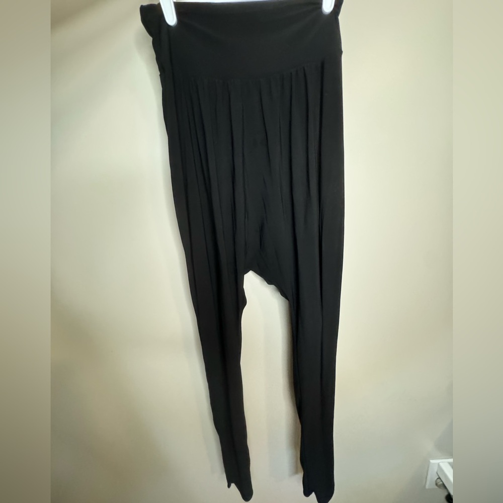 Black harem pants